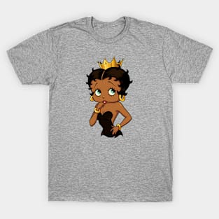 Betty Boop - Black Queen - Black Girl Magic T-Shirt